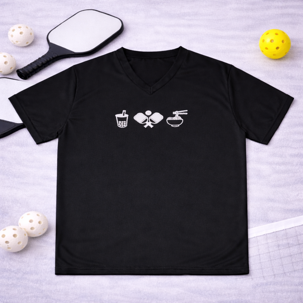 Boba Pickleball Noodle Dri-FIT Women: V-neck