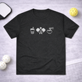 Boba Pickleball Noodle Tri-Blend Men: T-shirt